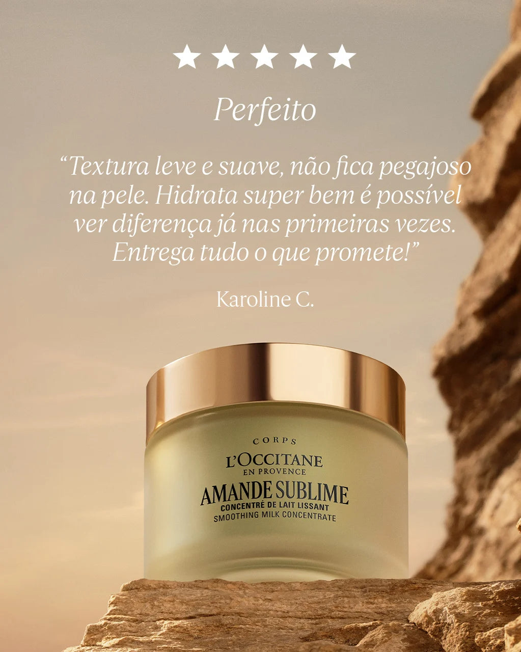 Refil Leite Hidratante Firmador Amande Sublime (Amêndoa)