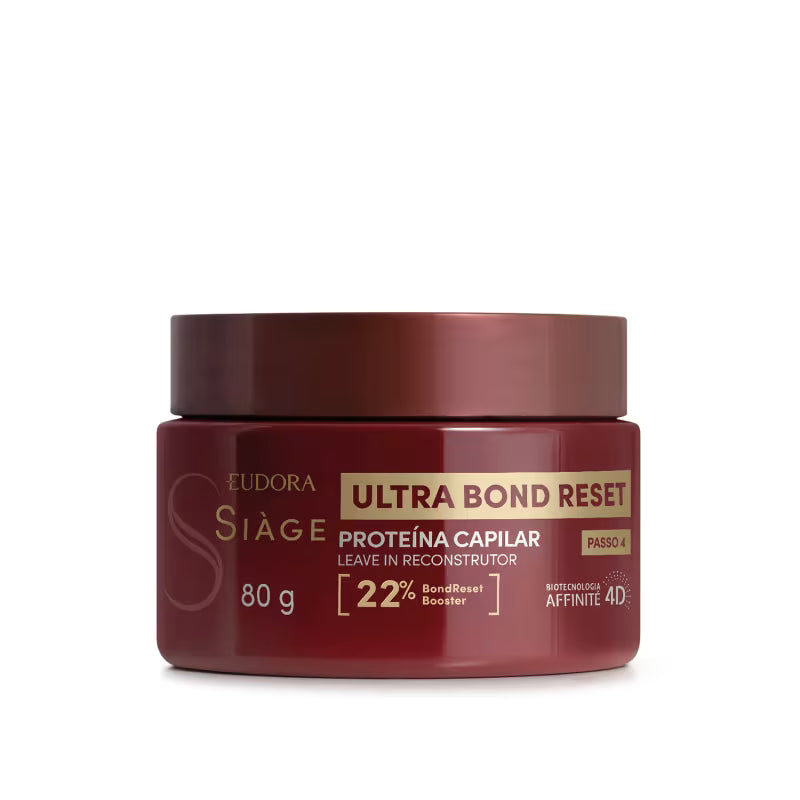 Leave-In Reconstrutor Proteína Capilar Siàge Ultra Bond Reset 80g - Eudora