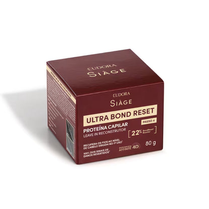 Leave-In Reconstrutor Proteína Capilar Siàge Ultra Bond Reset 80g - Eudora