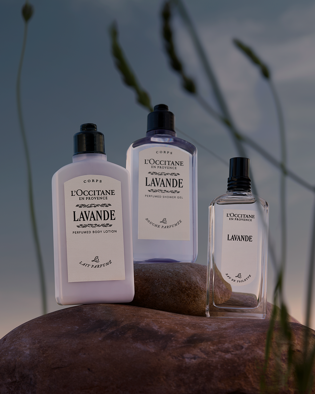 Loção Corporal Perfumada Lavande