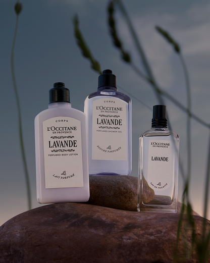 Loção Corporal Perfumada Lavande