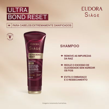 Shampoo Siàge Ultra Bond Reset 250ml - Eudora