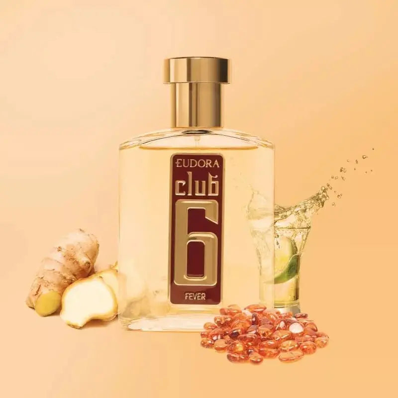 Colônia Club 6 Fever 95ml - Eudora