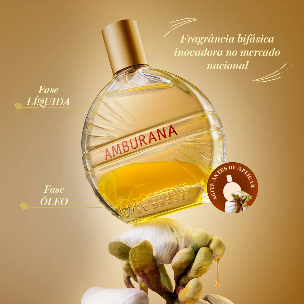 Eau de Parfum em Óleo Luz de Amburana 75mL