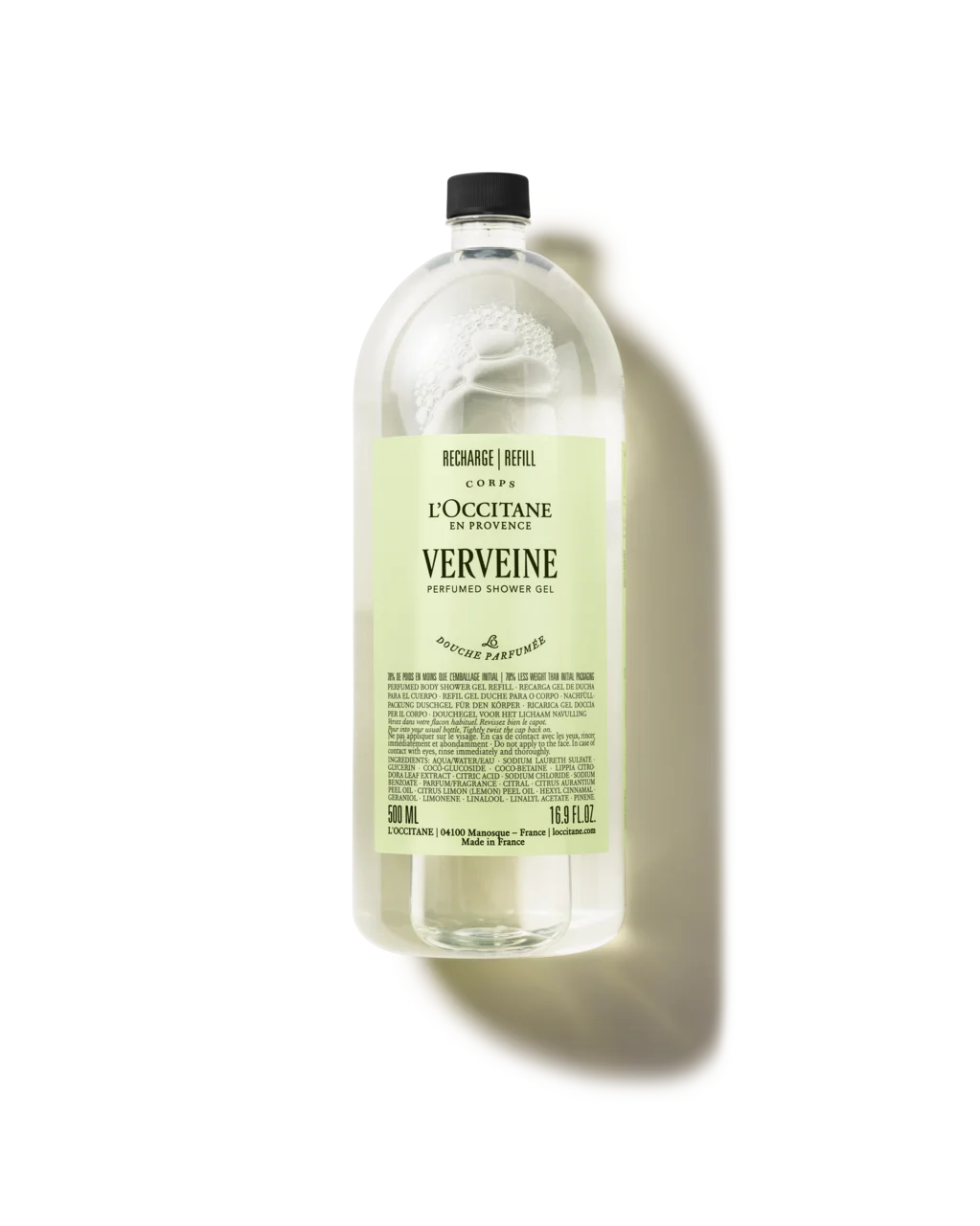 Eco-Refil Sabonete Líquido Corporal Perfumado Verveine 500mL
