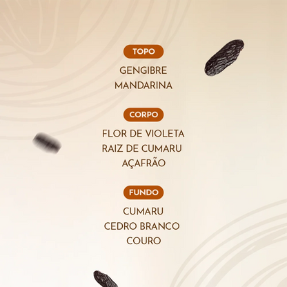 Deo Colônia Cumaru Raiz 100mL
