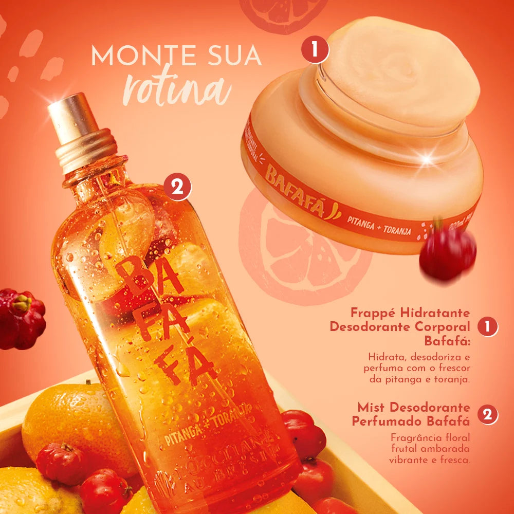 Frappé Hidratante Desodorante Corporal Bafafá 200mL