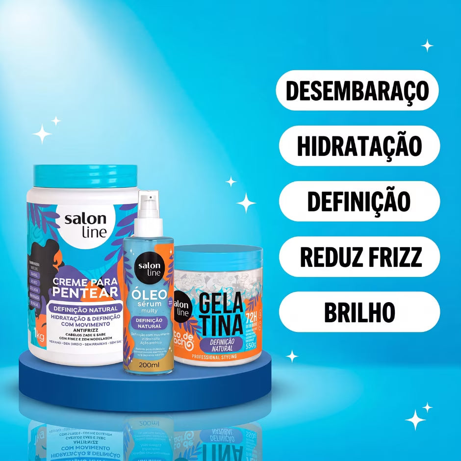 Kit Completo Definição Natural-Salon Line