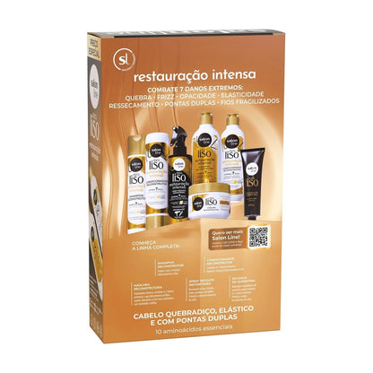 Kit Shampoo 300ml + Condicionador 200ml Meu Liso Restauração Intensa