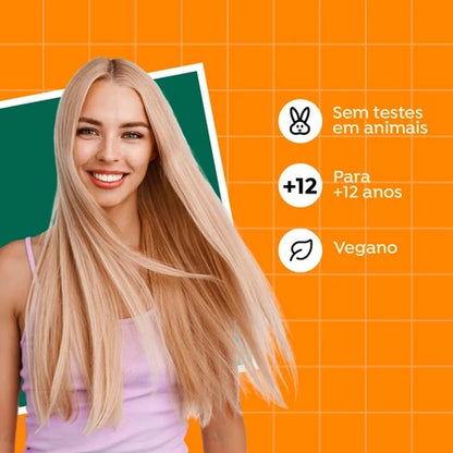 Kit Shampoo 300ml + Condicionador 200ml Meu Liso Restauração Intensa